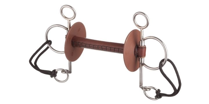 Beris mullen Leather pelham bit