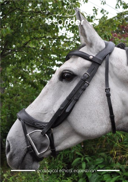 Ecorider Freedom Comfort Build Your Own Bridle - black