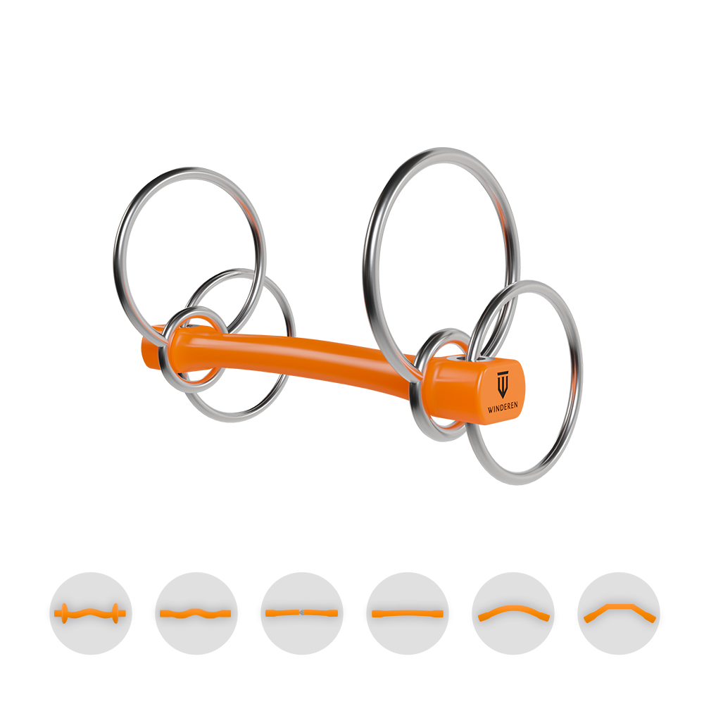 Winderen Gel System Wilson snaffle bit