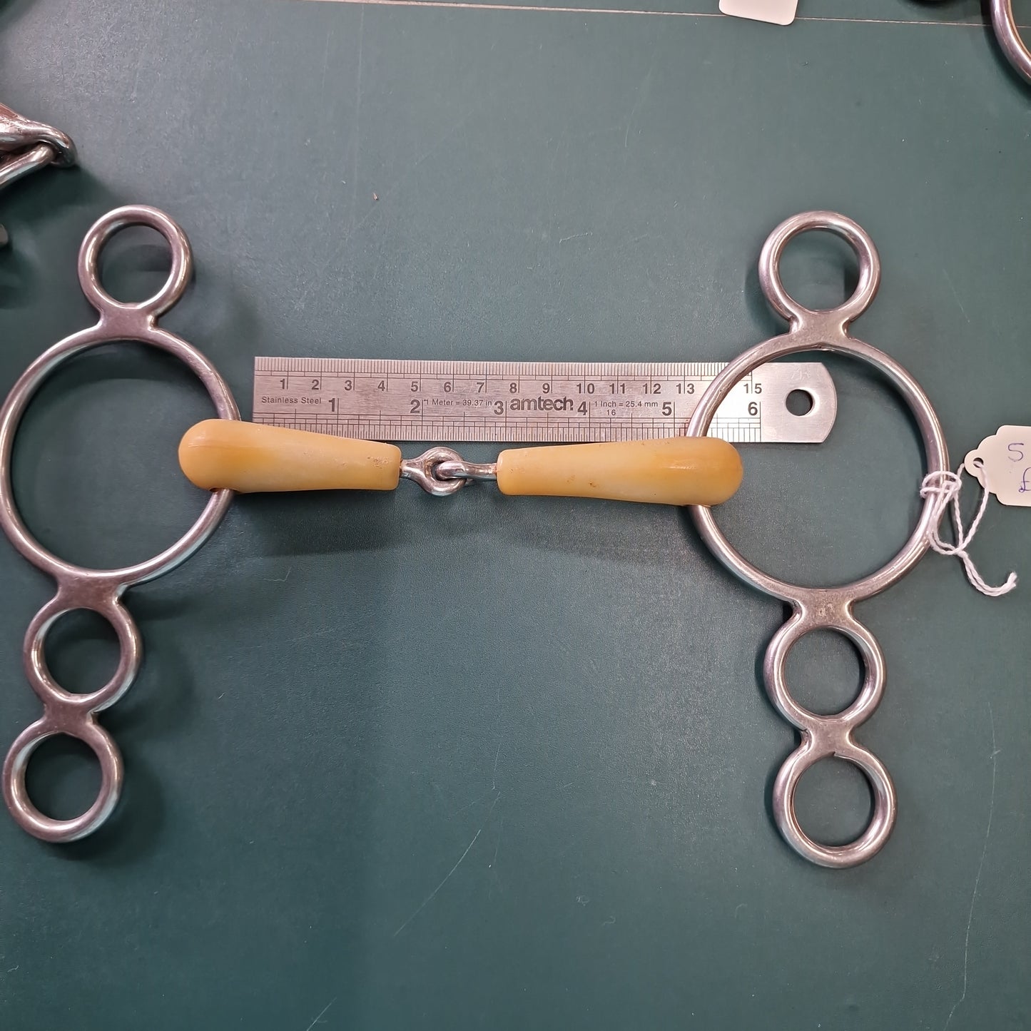 5" happy mouth dutch gag jointed bit B303