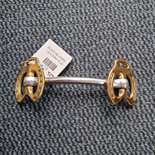 5.5" In hand Stallion Snaffle bit B380