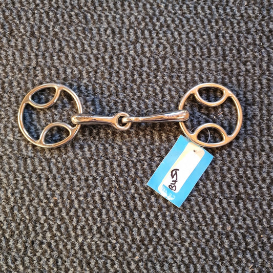 3.5" Bevel Jointed snaffle bit B457