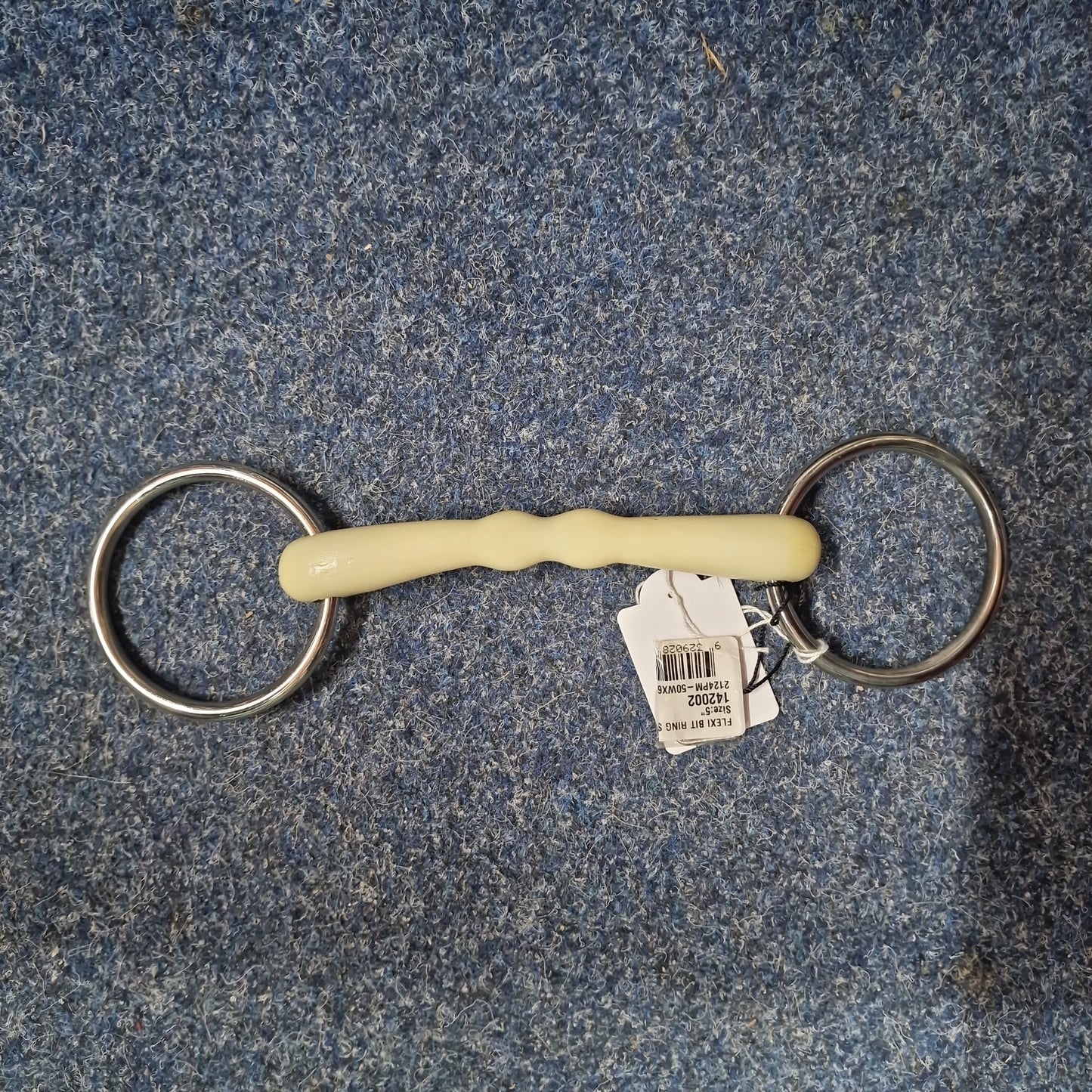 4.5" Korsteel flexi mullen loose ring Snaffle bit B676
