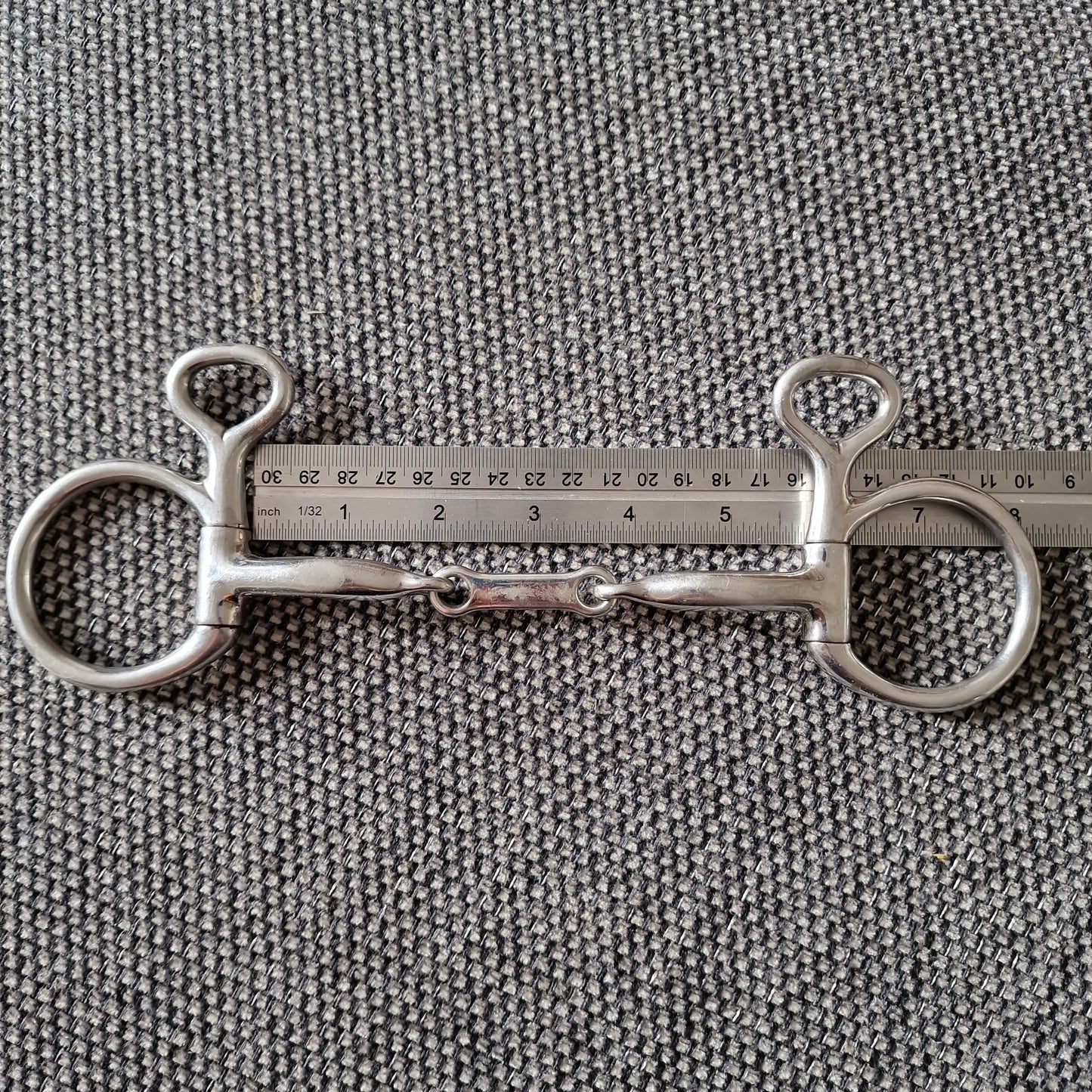 5.5" Myler MB10 Hanging Cheek Snaffle bit B754