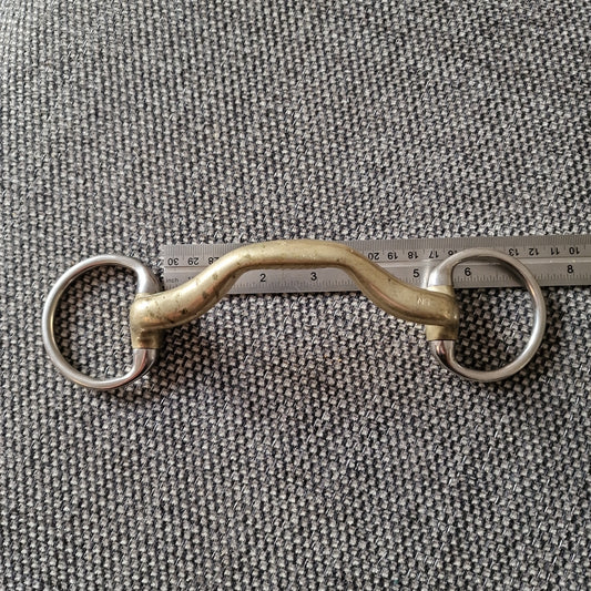 5" Neue Schule Correction ported Snaffle bit B808