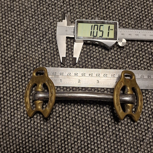 4.5" stallion mullen inhand snaffle bit B944