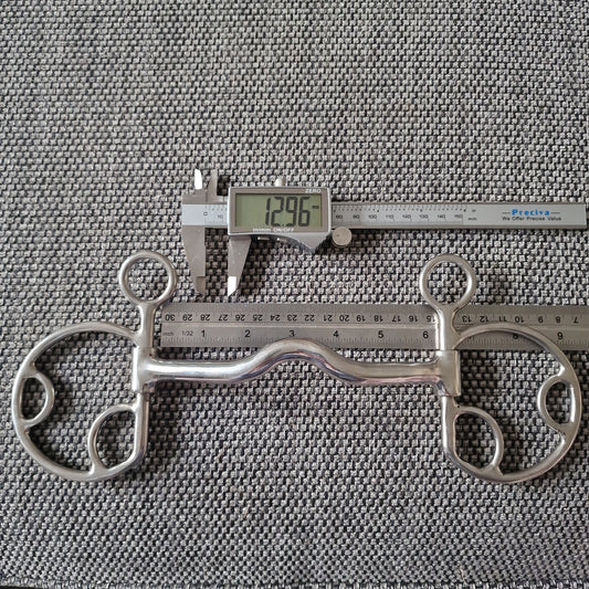 6" Abbey ported Dalehead kimblewick butterfly flip Bit B1003