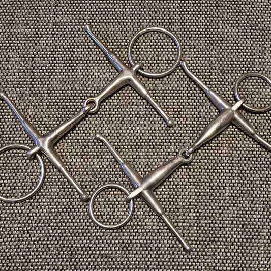 Fulmer jointed snaffle bits C10