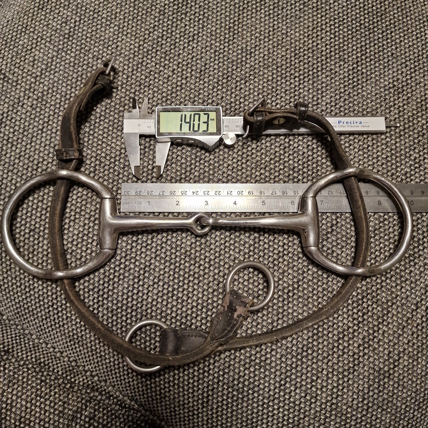 6" Cheltenham Gag jointed bit B191