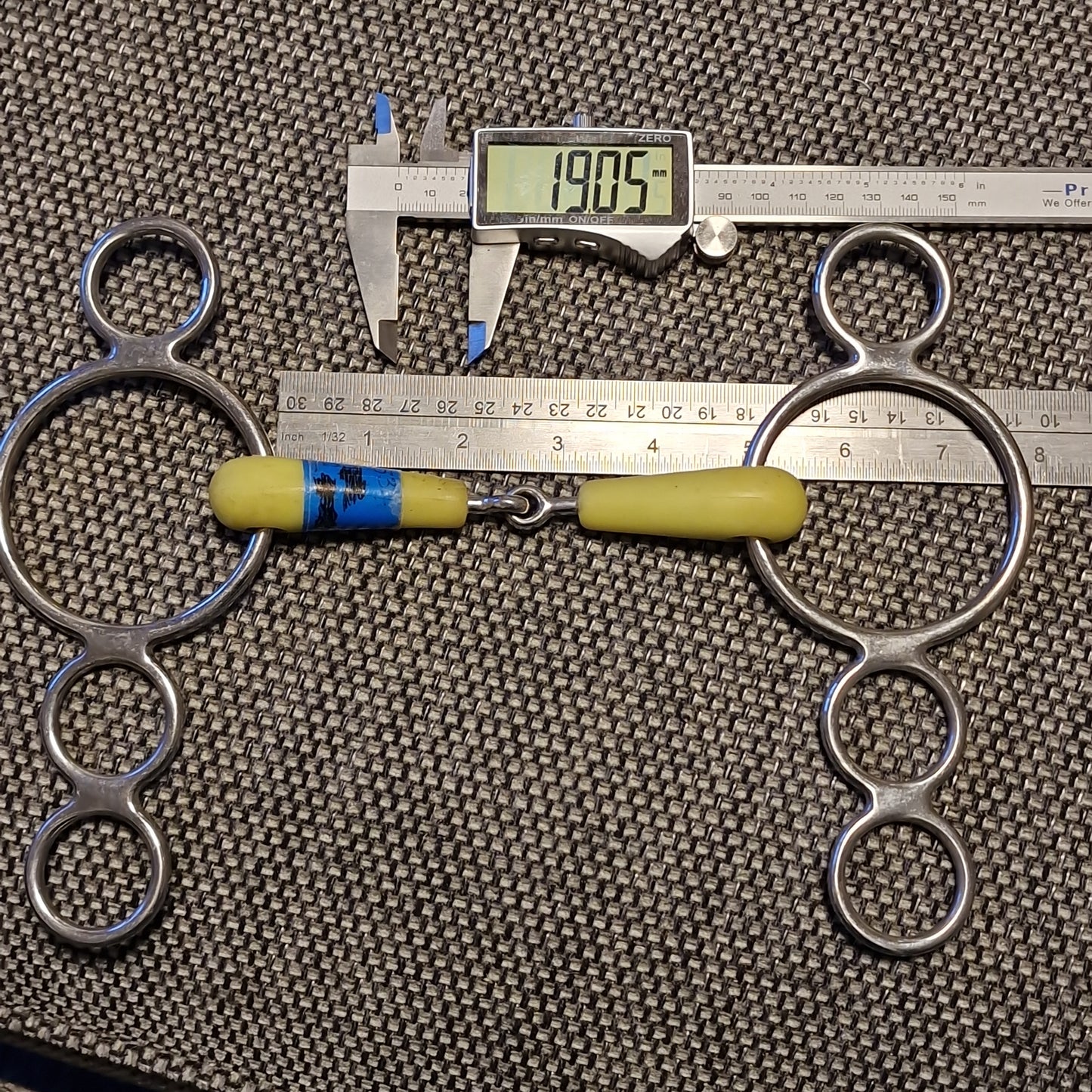 4.5" Flexi Jointed Dutch Gag bit B1060a