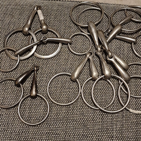 jointed loose ring snaffle bits C5