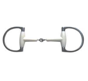 Metalab D-ring snaffle Flexi 18mm