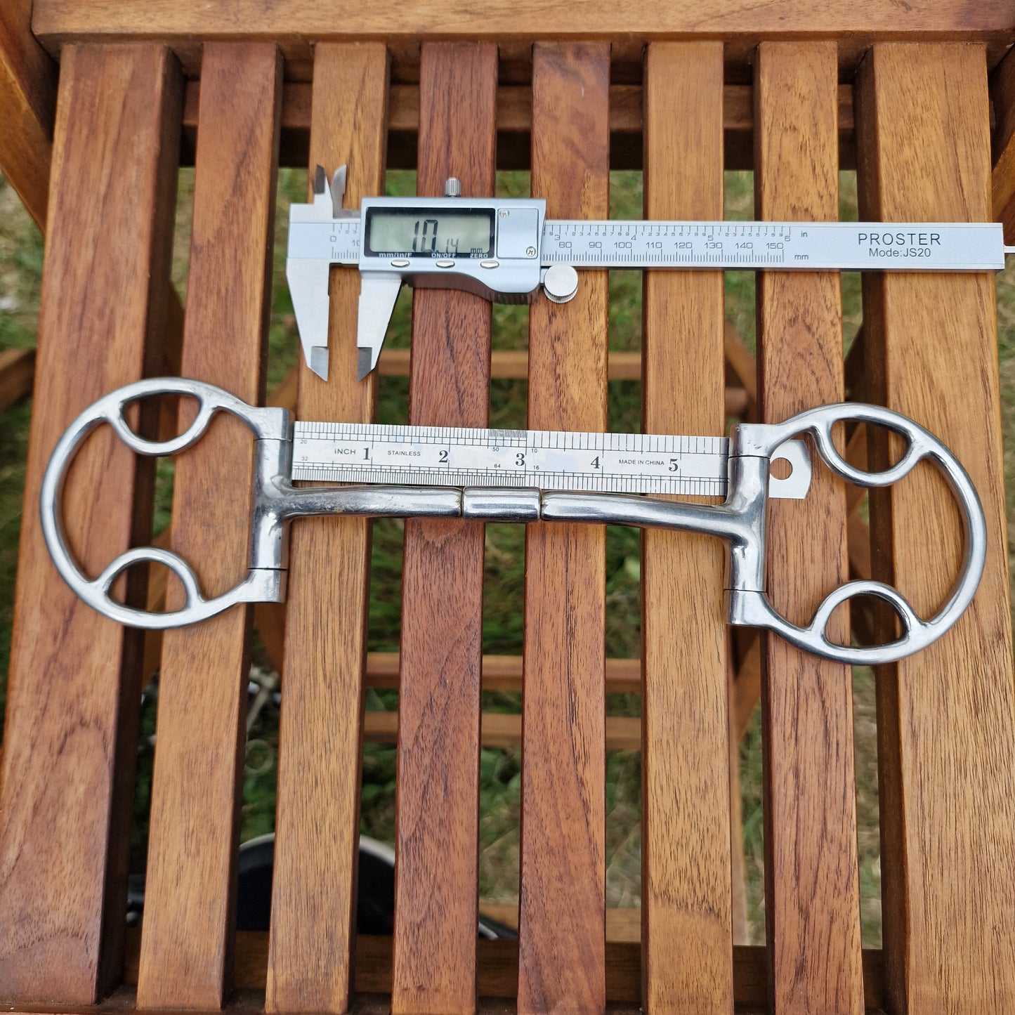 5.5" horsemanship fixed bevel mullen barrel bit B638