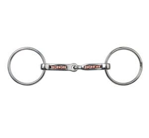 Metalab Loose Ring snaffle rollers magic 15mm