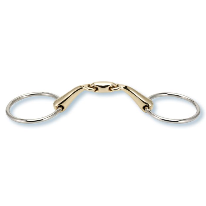 Stubben anatomic lozenge loose ring snaffle - level 2