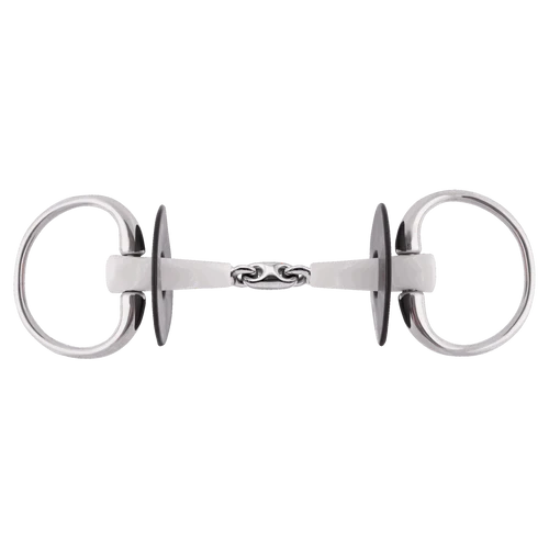Nathe Eggbutt Lozenge Snaffle Bit