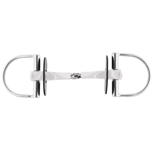 Nathe D-Ring Jointed Snaffle Bit