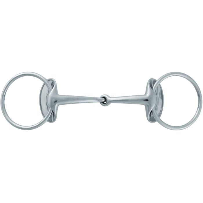 Stubben Silver Wings jointed Loose Ring Snaffle bit