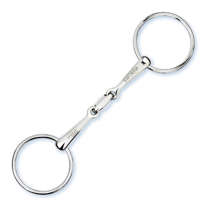 Stubben Easy Control Loose Ring Snaffle, double broken