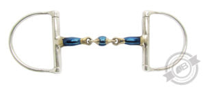Bombers Classic Dee Elliptical Lozenge snaffle bit