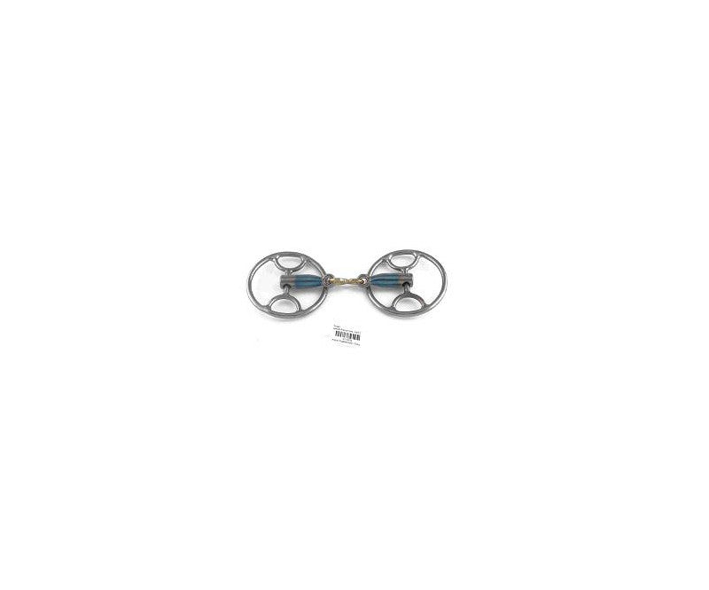 Trust Sweet Iron French Link Swivel Cartwheel gag Bit