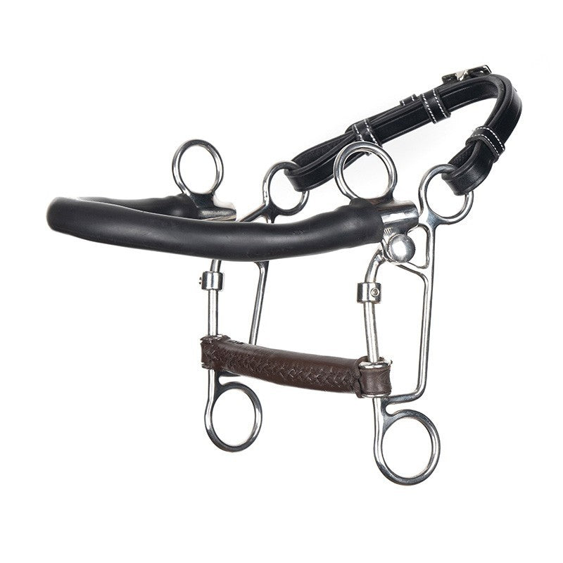 Jump'in Leather Combination Bit