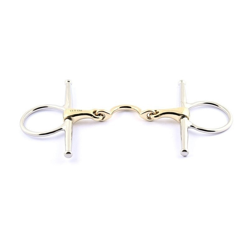 Jump'in Copper Segundo Full Cheek Snaffle Bit