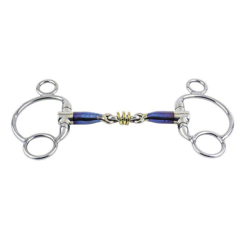 Trust Sweet Iron Brass Ring Roller 2.5 Eggbutt Universal Gag