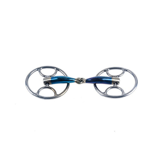 Trust Sweet Iron Jointed Swivel Cartwheel gag Bit