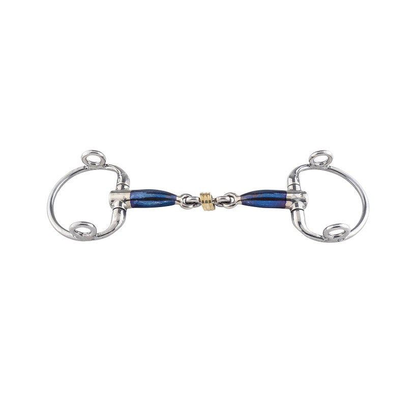 Trust Sweet iron Brass Ring Roller Cheltenham gag Bit