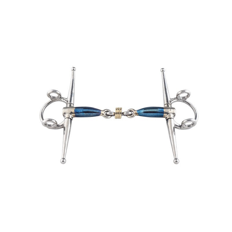 Trust Sweet Iron Brass Ring Roller Nelson gag Bit