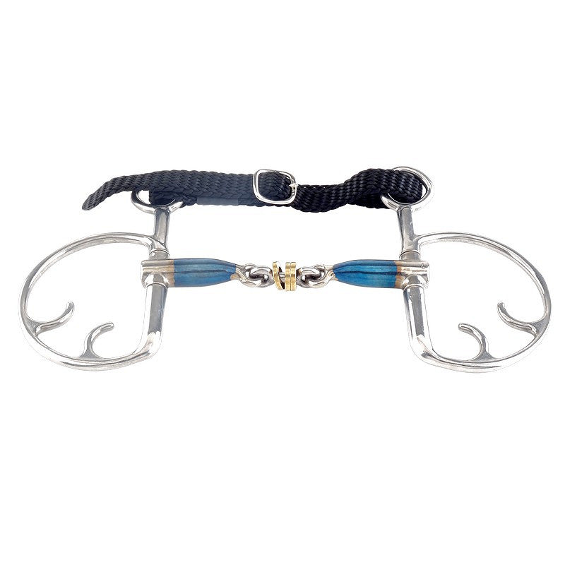 Trust Sweet Iron Brass Ring Roller Kimblehook Kimblewick Butterfly Flip Bit