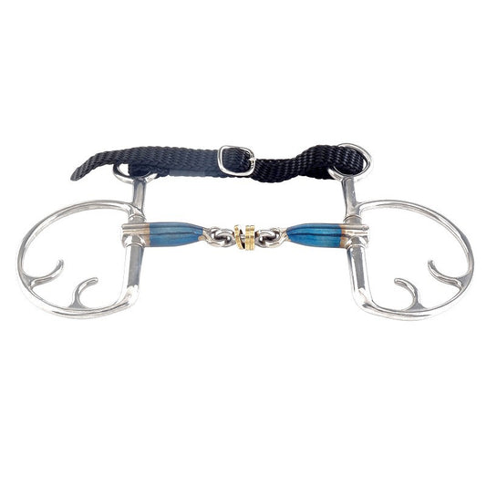 Trust Sweet Iron Brass Ring Roller Kimblehook Kimblewick Butterfly Flip Bit