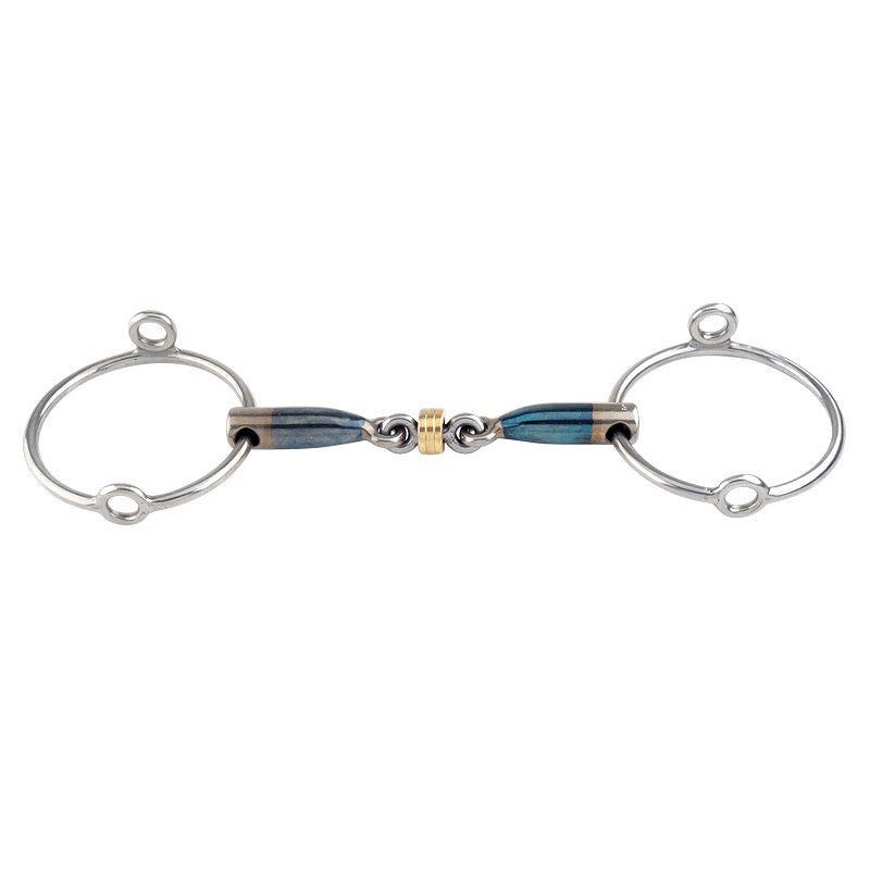 Trust Sweet Iron Brass Ring Roller Loose ring balding gag Bit
