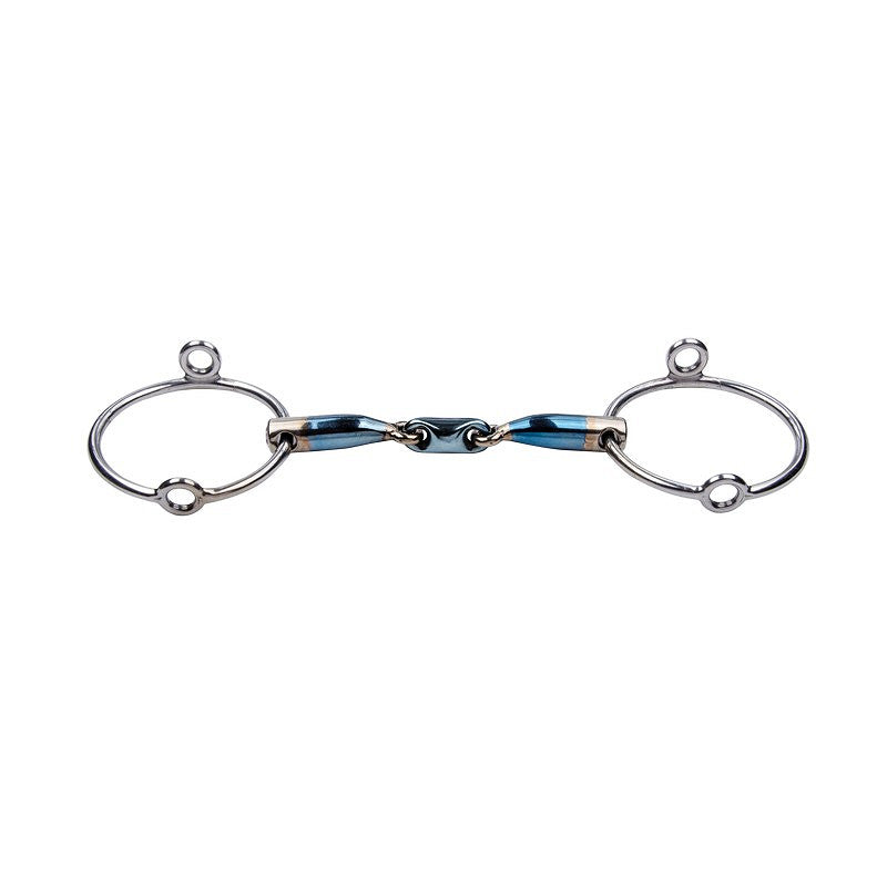 Trust Sweet Iron Elliptical Lozenge Loose ring balding gag Bit