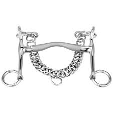 Sprenger Satinox CM ported weymouth bit - 5cm cheek short shank