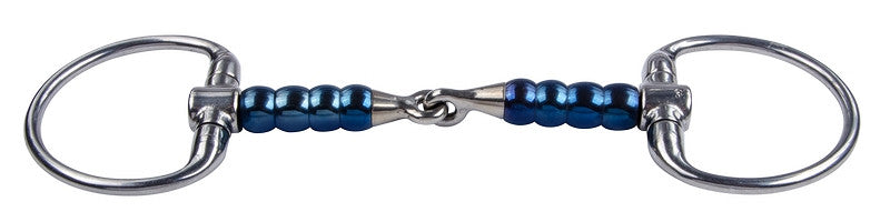 Trust Sweet Iron Eggbutt Cherry Roller Snaffle
