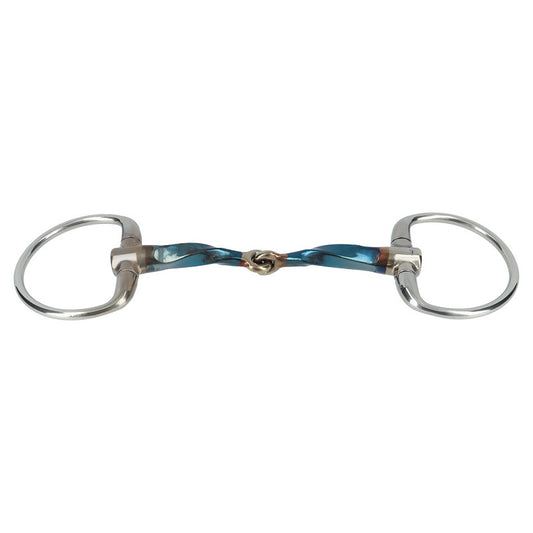 Trust Sweet Iron Eggbutt Slow Twist Locked Snaffle