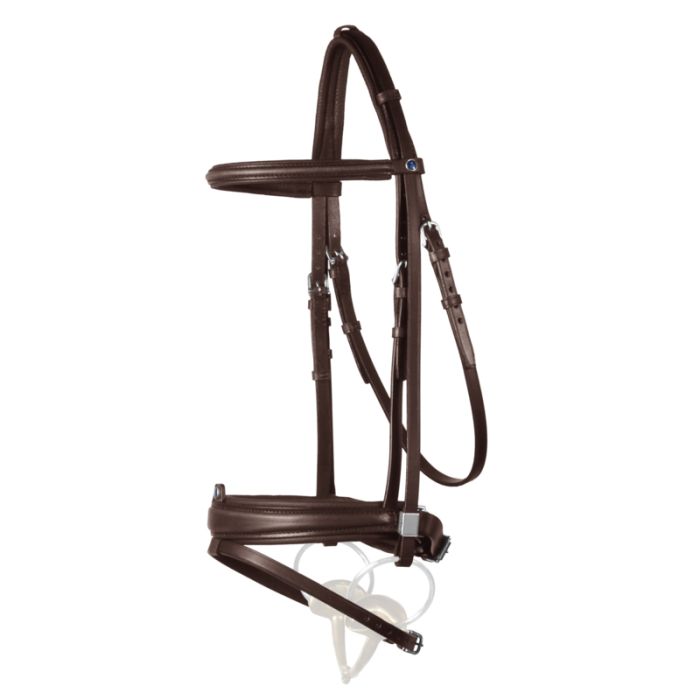 Stubben Bridle Leitrim with dressage cavesson removable flash noseband