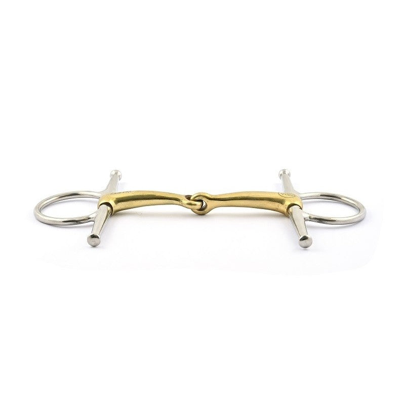 Jump'in Copper Jointed Full Cheek Snaffle Bit
