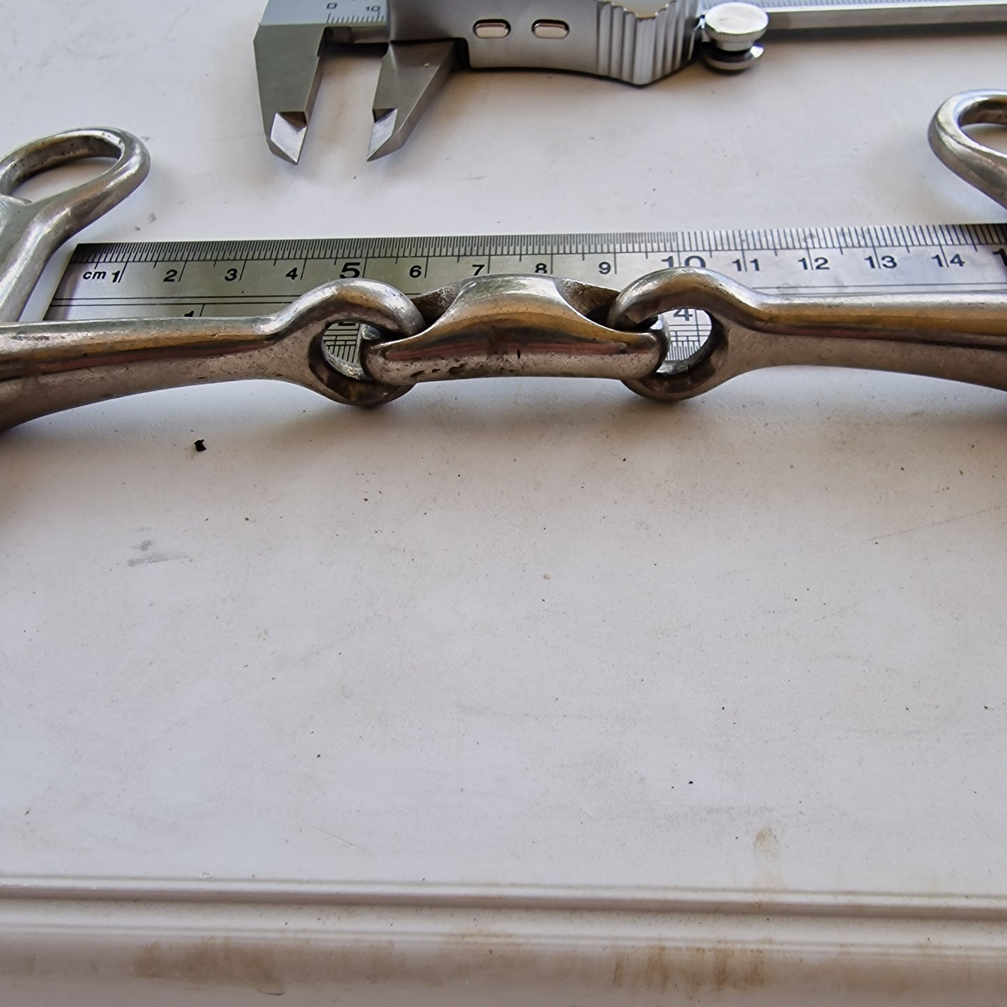 6" john dewsby kangaroo hanging cheek lozenge snaffle bit B1105