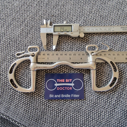 4.5" uxeter Kimblewick port bit B596