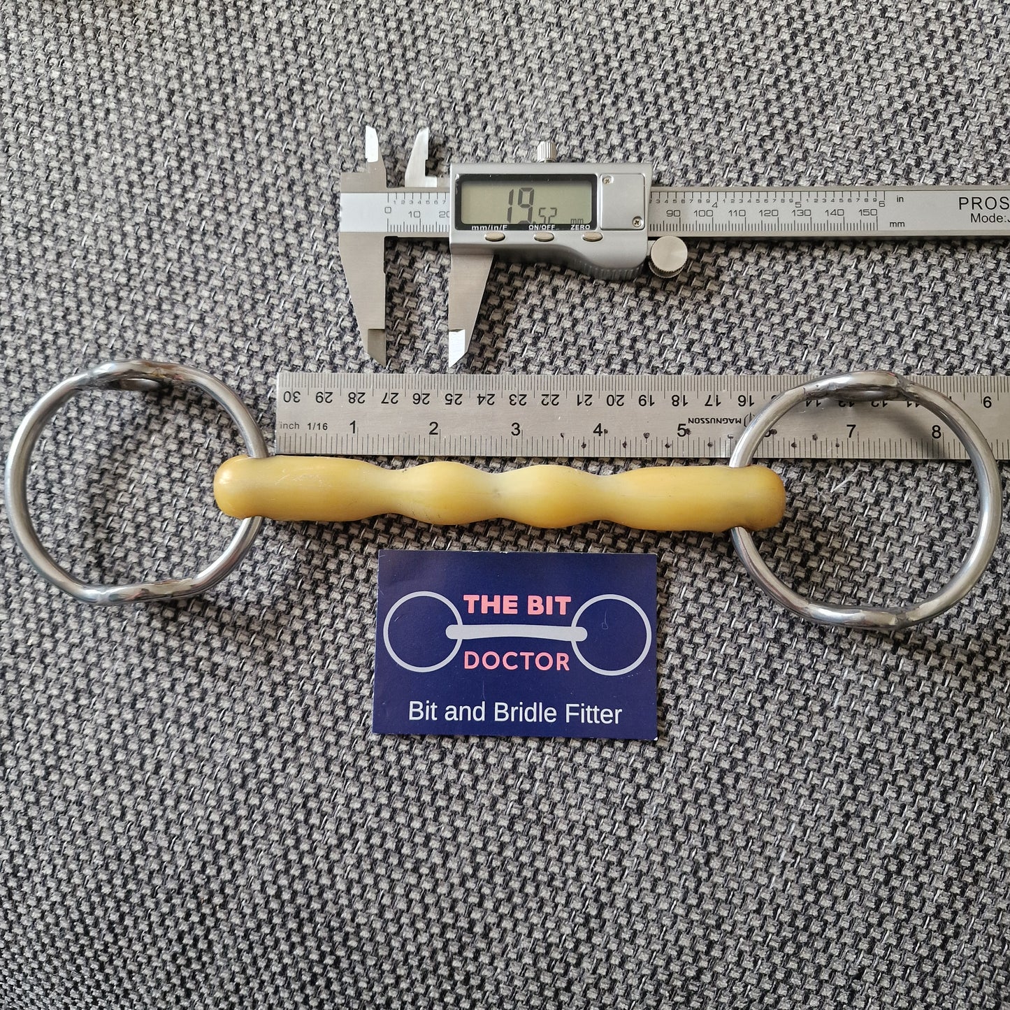 5.5" happy mouth mullen balding gag bit B46