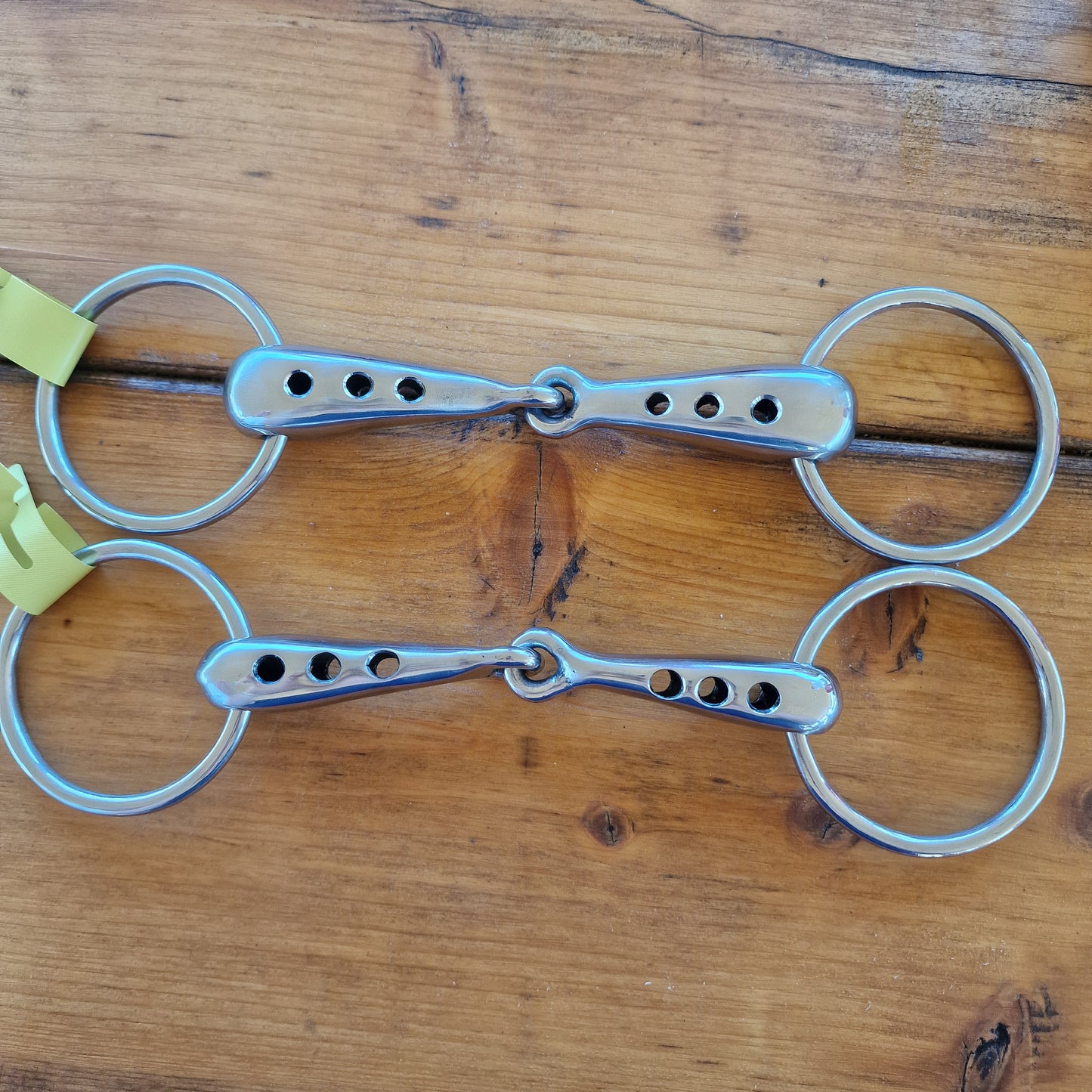 5.25" new TBD flute windsucker jointed loose ring snaffle Bit B1853