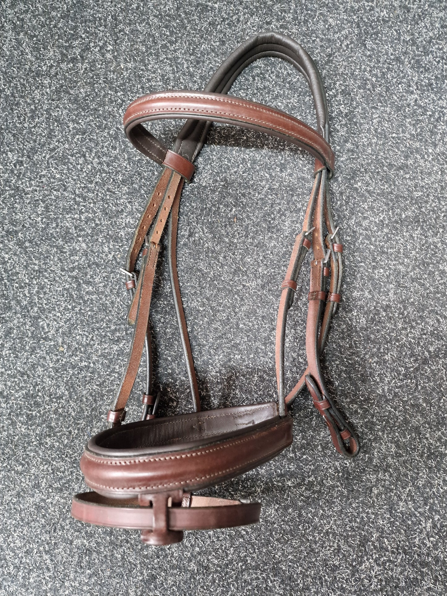 Cob brown english leather Bridle A82