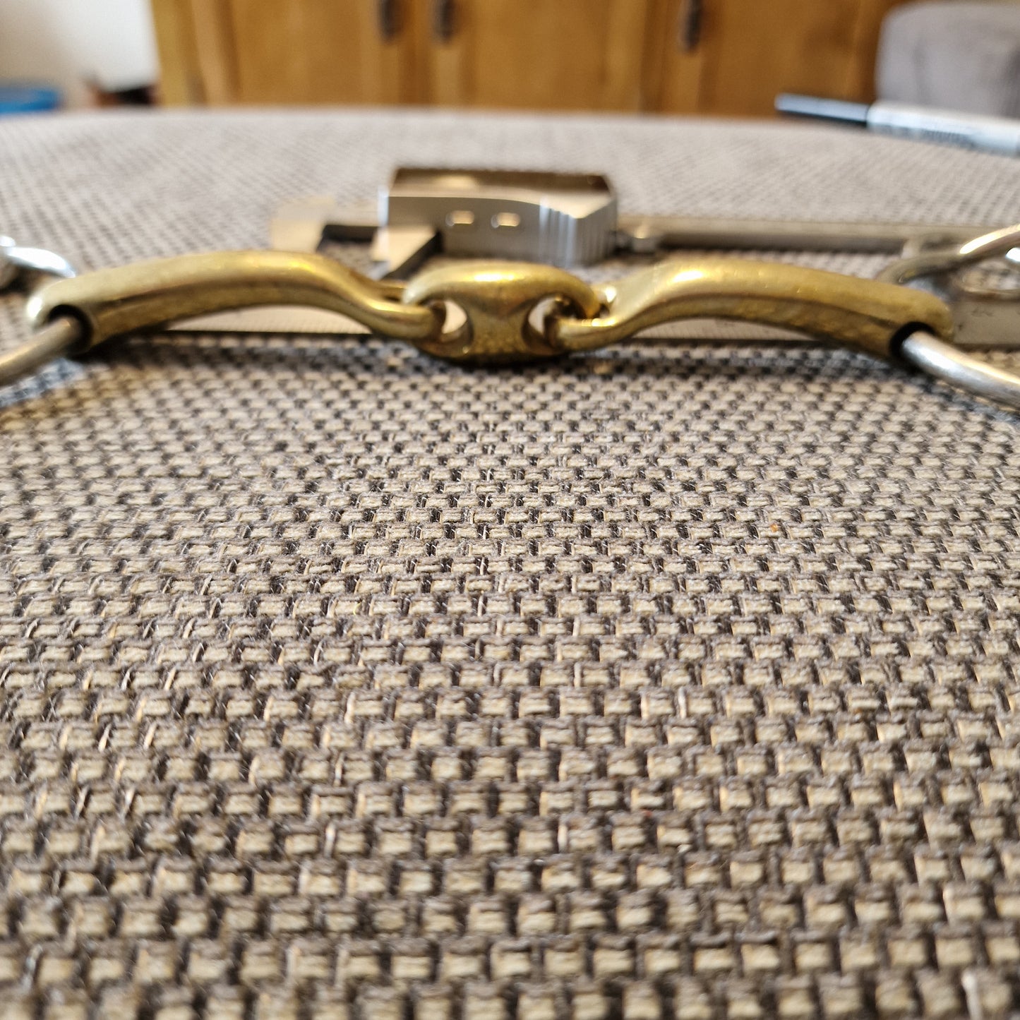6" anatomical copper lozenge 2.5 ring universal gag Bit B1172