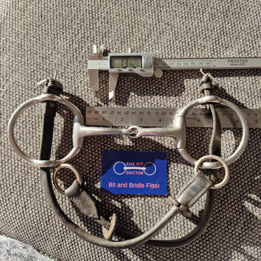 4.5" Cheltenham jointed gag Bit B1466