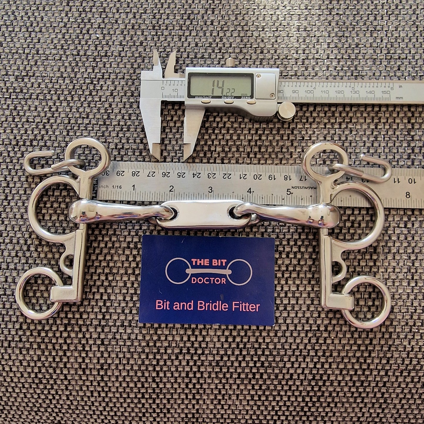 5.5" custom made dr bristol baby pelham Bit B1522
