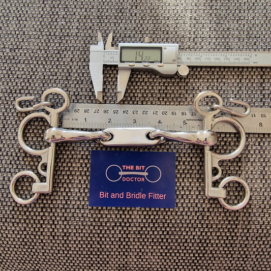 5.5" custom made dr bristol baby pelham Bit B1522