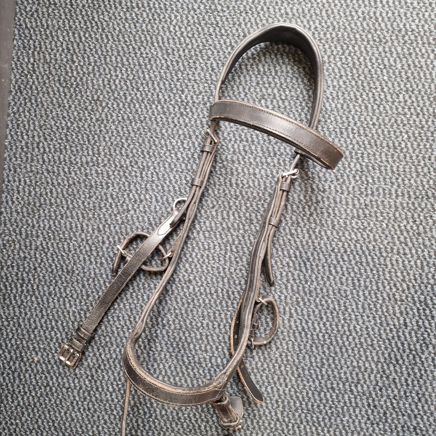 SC cob size black micklem bridle A26